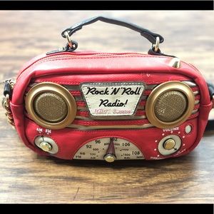 Betsey Johnson Limited edition radio bag